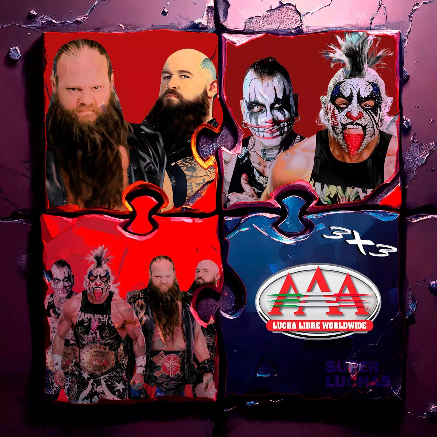 3×3: Lo mejor y lo peor de LUCHA LIBRE AAA 22 de marzo 2026