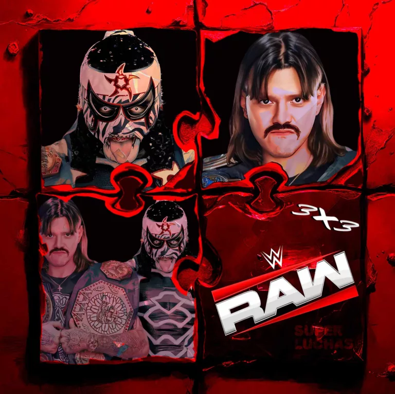 3x3 WWE Raw 2 de marzo 2026 | Dominik Mysterio vs. Penta