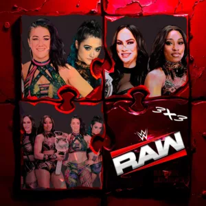 3x3 WWE Raw 30 de marzo 2026 | Irresistible Forces vs. Bayley y Lyra Valkyria