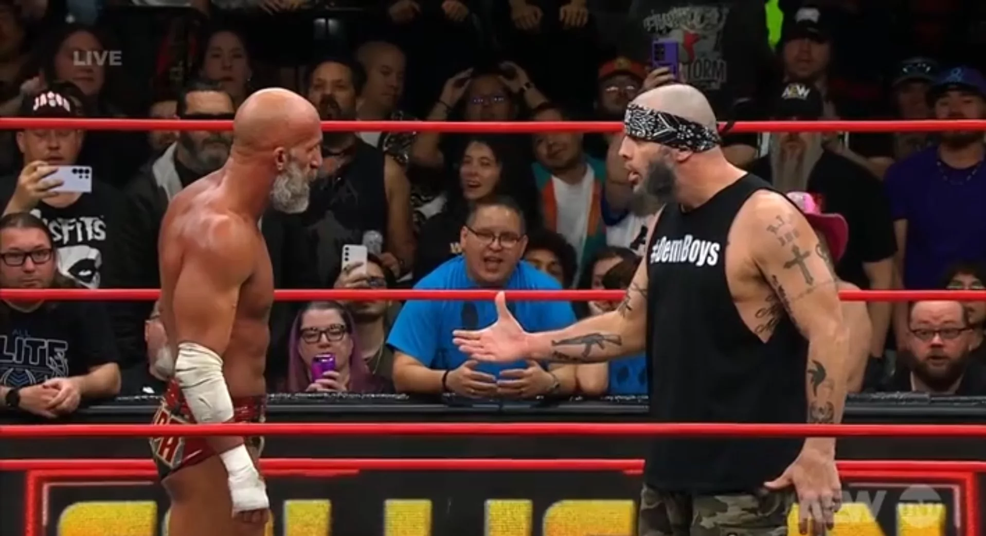 AEW Collision Tommaso Ciampa Mark Briscoe