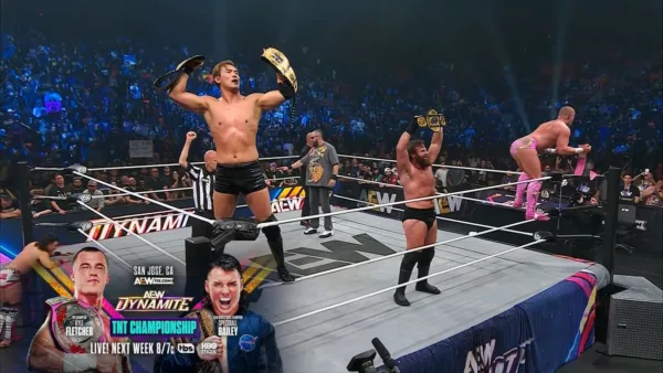 AEW Kazuchika Okada Mark Davis Kyle Fletcher Tríos 2