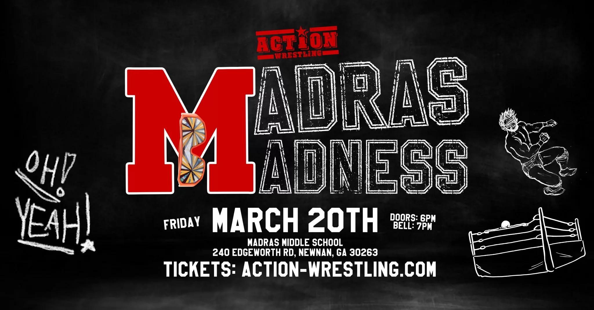 Resultados ACTION Wrestling | Madras Madness