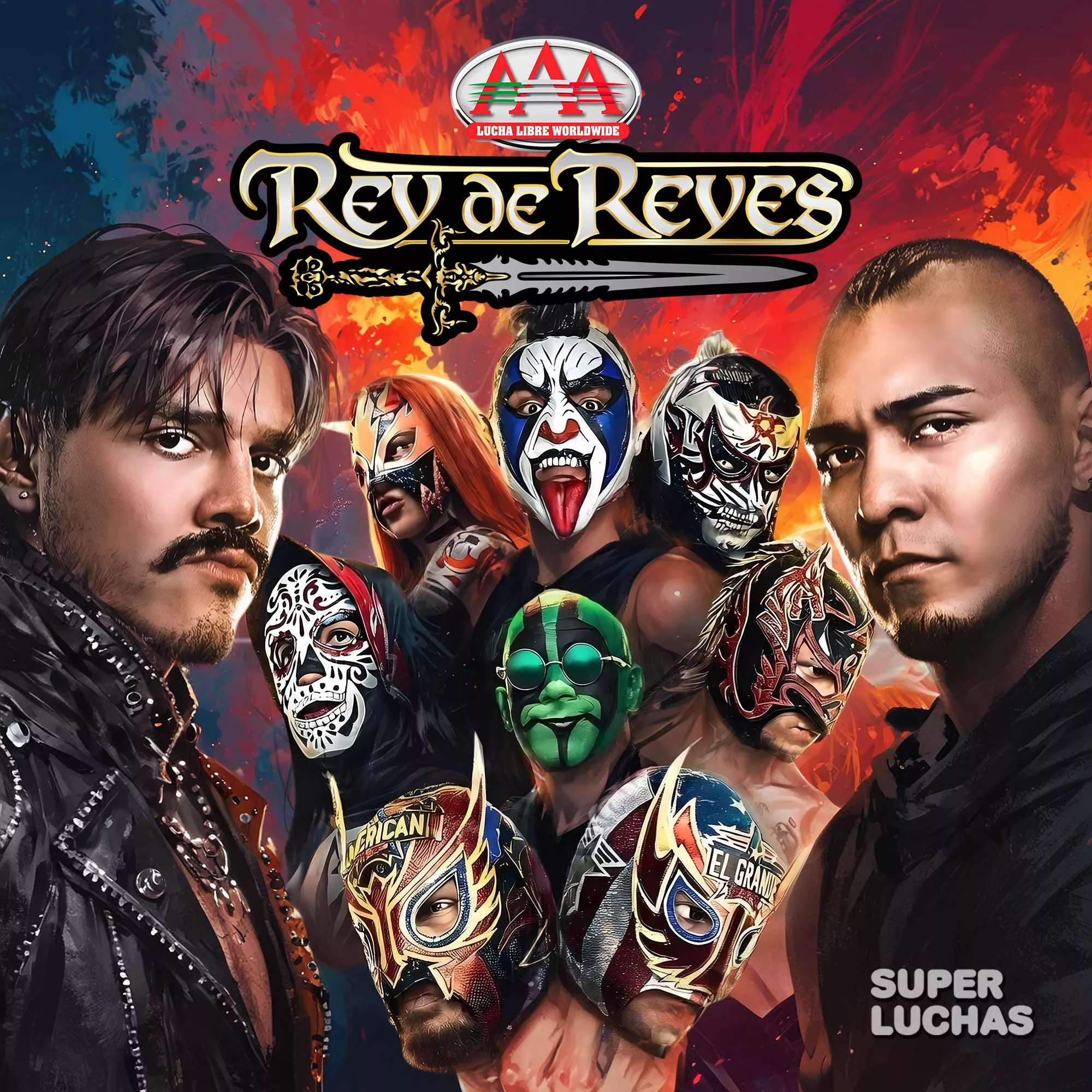 Cobertura y resultados Lucha Libre AAA 14 de marzo 2026 | REY DE REYES 2026