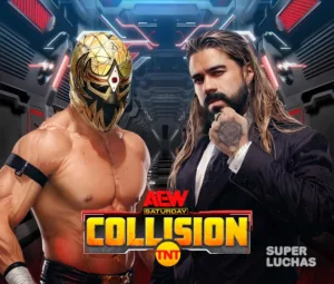 Cobertura y resultados AEW Collision 11 de marzo 2026 | Máscara Dorada vs. Andrade