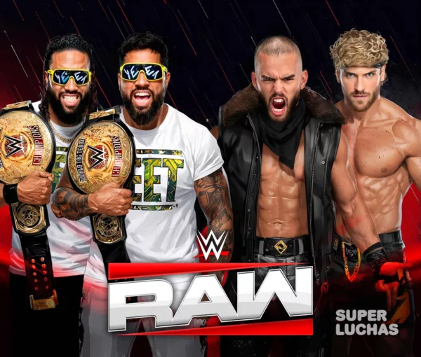 Cobertura y resultados WWE Raw 23 de marzo 2026 | The Usos vs. Austin Theory y Logan Paul