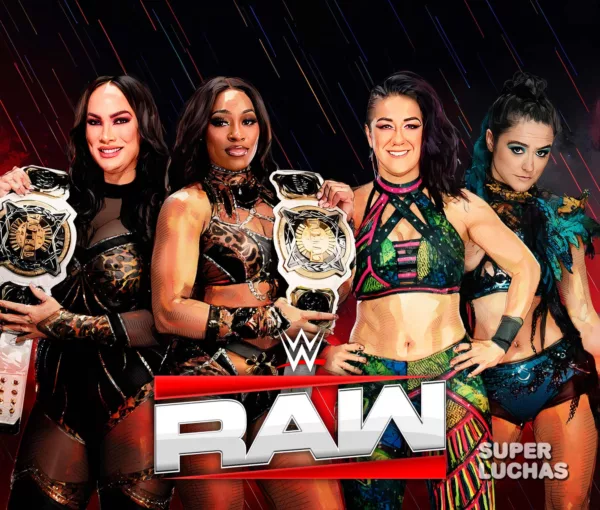 Cobertura y resultados WWE Raw 30 de marzo 2026 | Irresistible Forces vs. Bayley y Lyra Valkyria