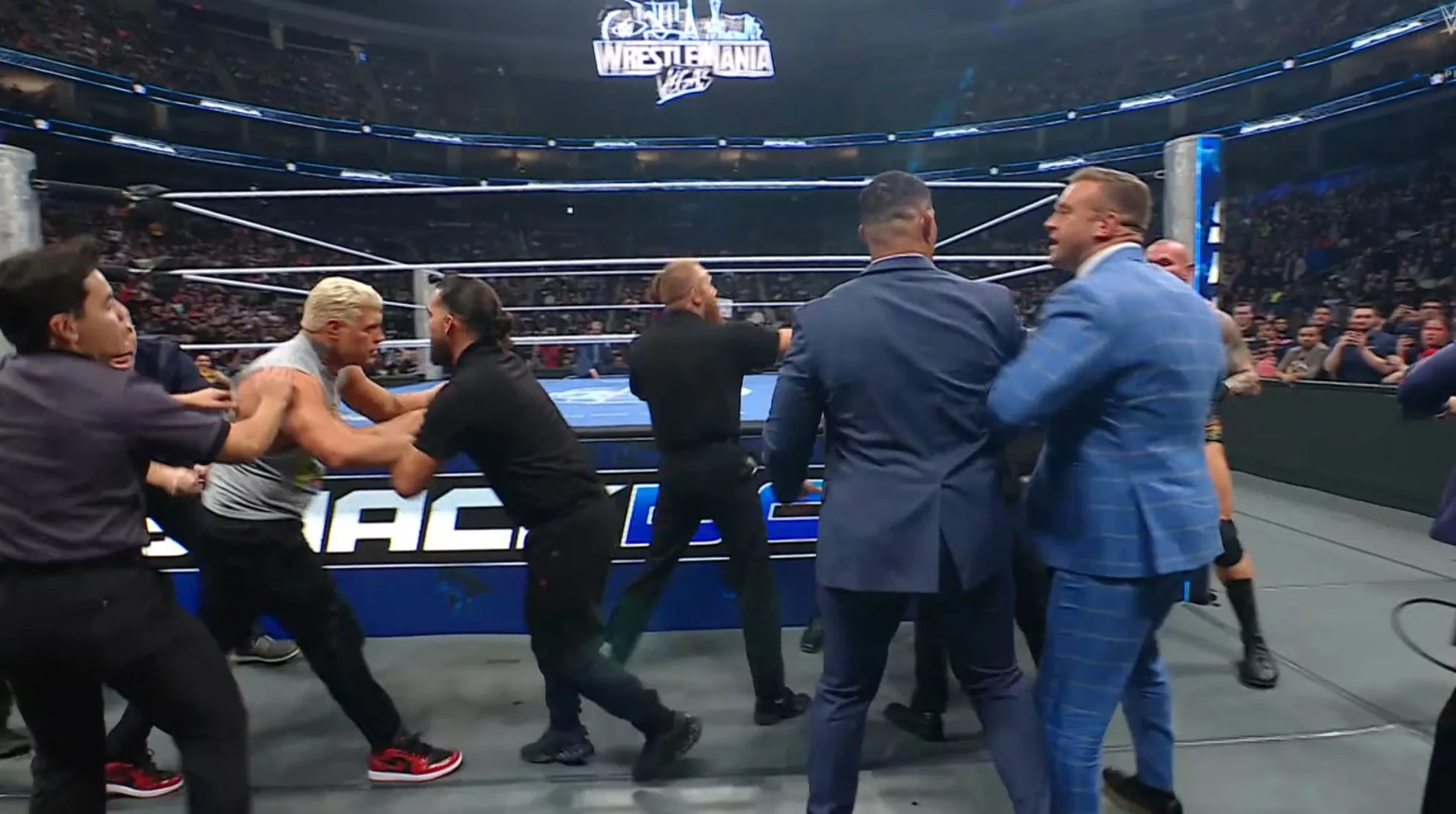 Cody Rhodes y Randy Orton en WWE SmackDown 27 de marzo 2026