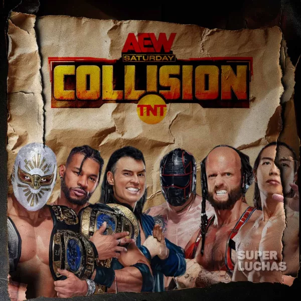Dónde ver AEW Collision 22 de marzo 2026 | Místico y JetSpeed vs. Don Callis Family