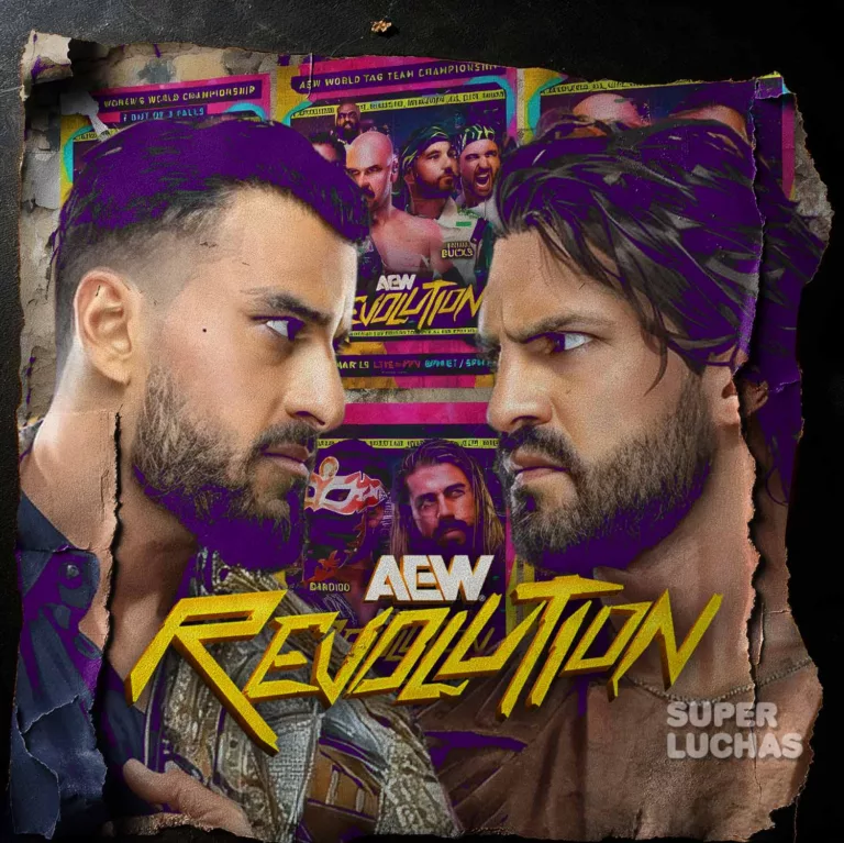 Donde ver AEW Revolution 2026 | MJF vs. 'Hangman' Adam Page