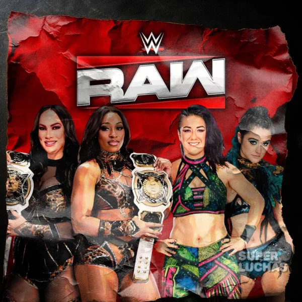Dónde ver WWE Raw 30 de marzo 2026 | Irresistible Forces vs. Bayley y Lyra Valkyria