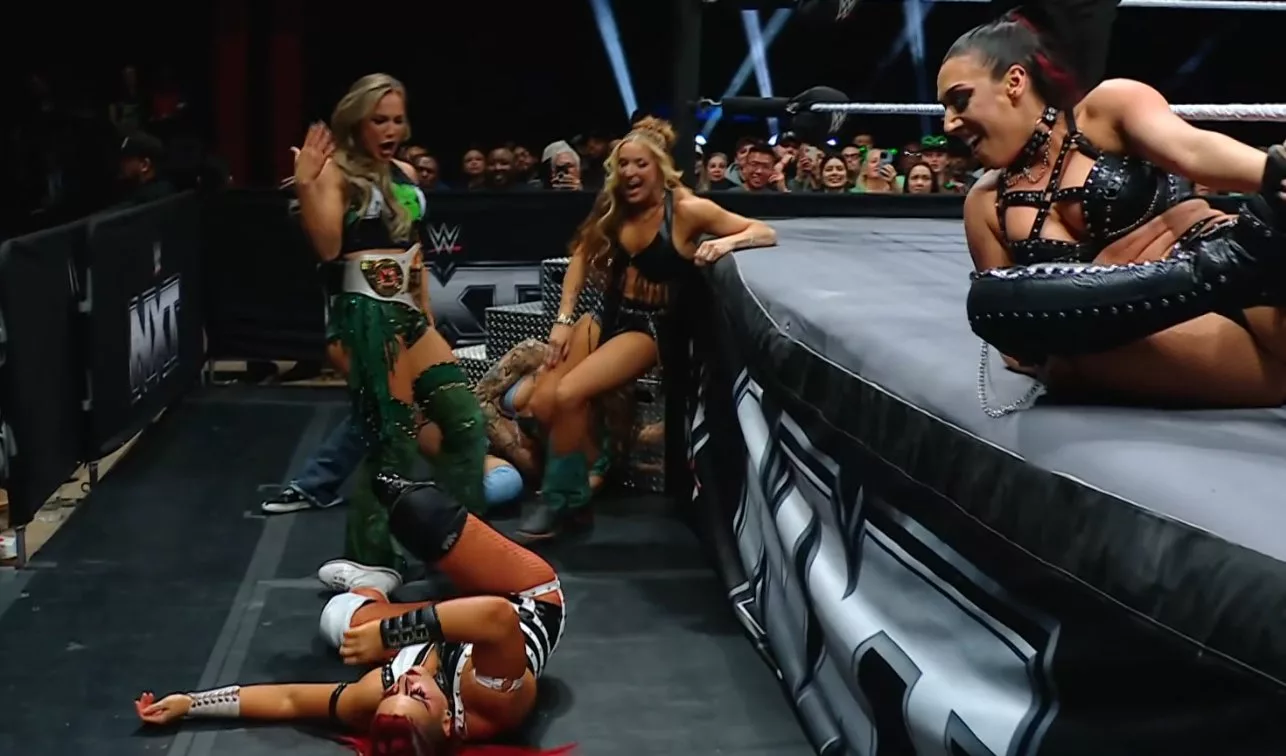 Jacy Jayne retuvo el Campeonato Femenil NXT ante Sol Ruca y Zaria ...