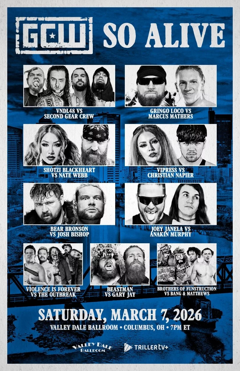 Resultados Game Changer Wrestling | So Alive 2026