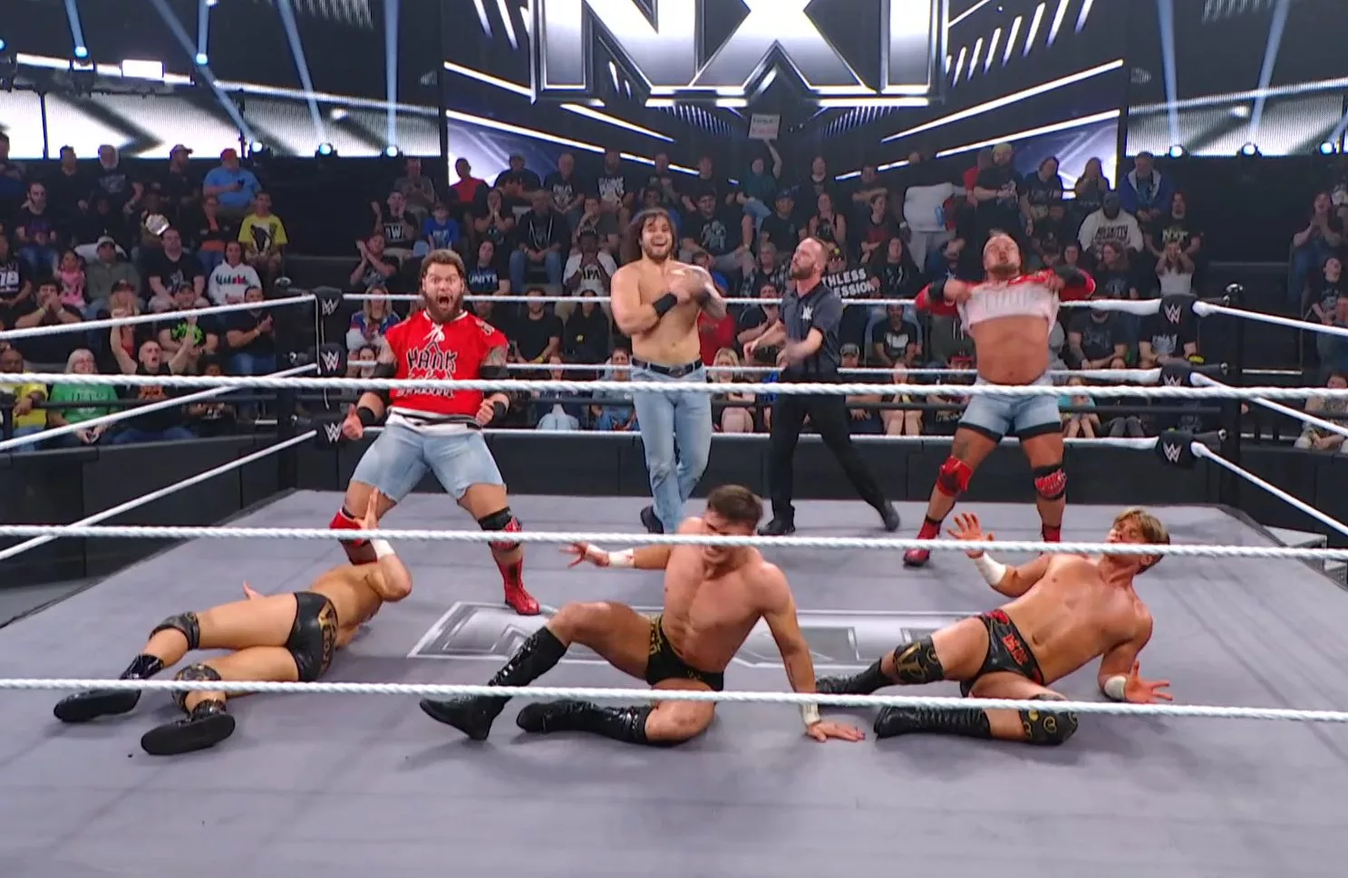 Hank y Tank y Shiloh Hill vs Vanity Project en WWE NXT 3 de marzo 2026