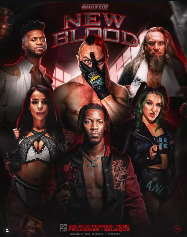 Resultados Bodyzoi New Blood | Alex Zayne vs. Michael Oku vs. Ricky Sosa