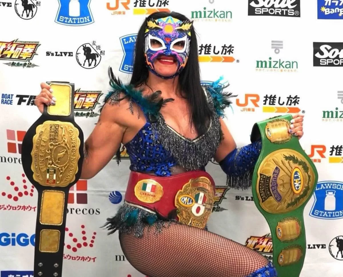 India Sioux se convierte en Campeona CMLL-Japón