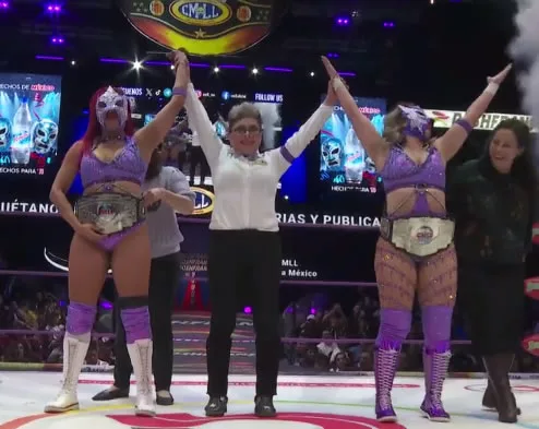 Lluvia y La Jarochita retienen el Campeonato Mundial de Parejas CMLL