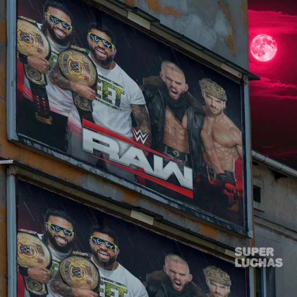 Previo WWE Raw 23 de marzo 2026 | The Usos vs. Austin Theory y Logan Paul