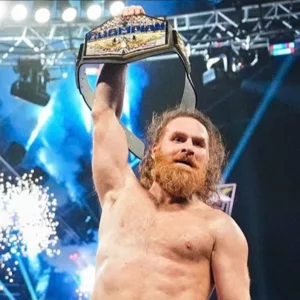 Sami Zayn Campeón de los Estados Unidos WWE DESTACADAS SÚPER LUCHAS