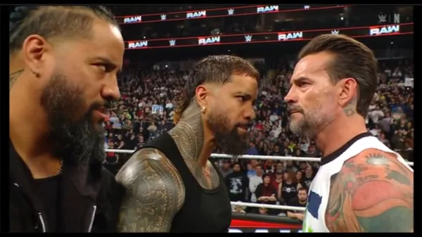 WWE Raw The Usos CM Punk 3