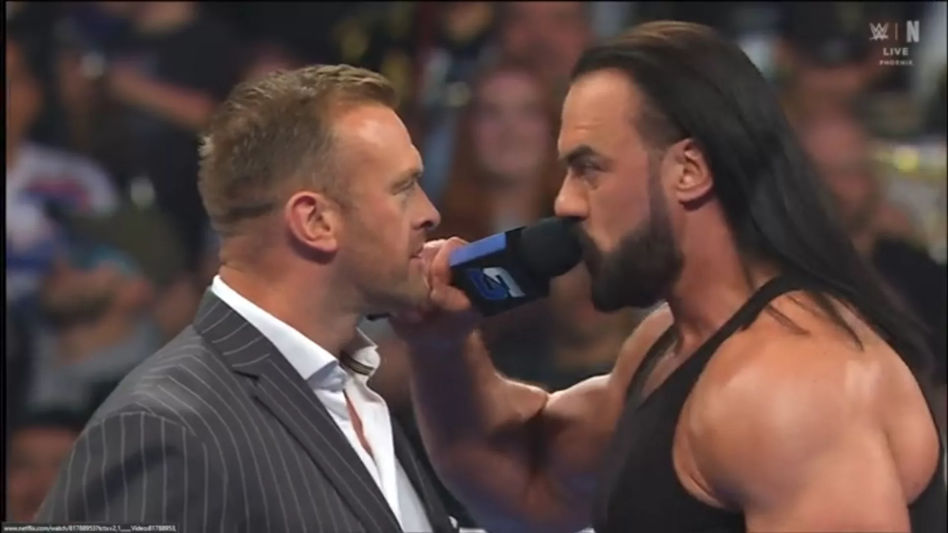 WWE SmackDown Nick Aldis Drew McIntyre