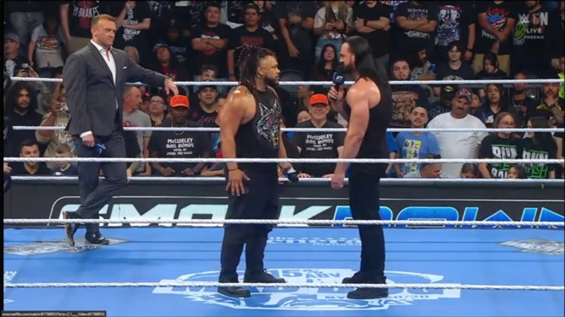 WWE SmackDown Nick Aldis Jacob Fatu Drew McIntyre