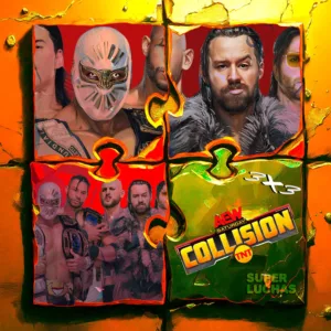 3x3 AEW Collision 11 de abril 2026 | Místico y JetSpeed vs. The Dogs