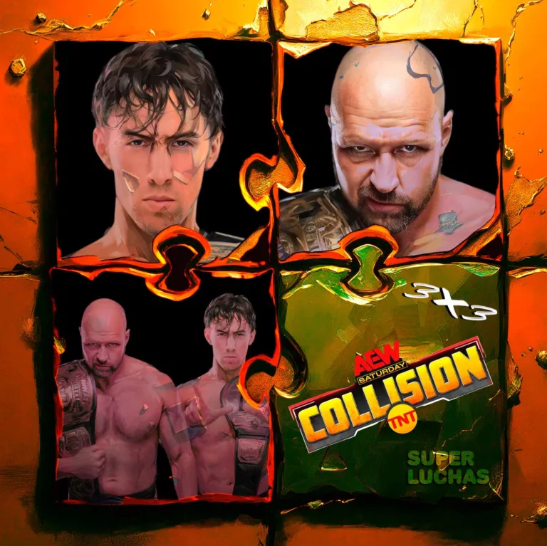 3x3 AEW Collision 16 de abril 2026 | Jon Moxley vs. Nick Wayne