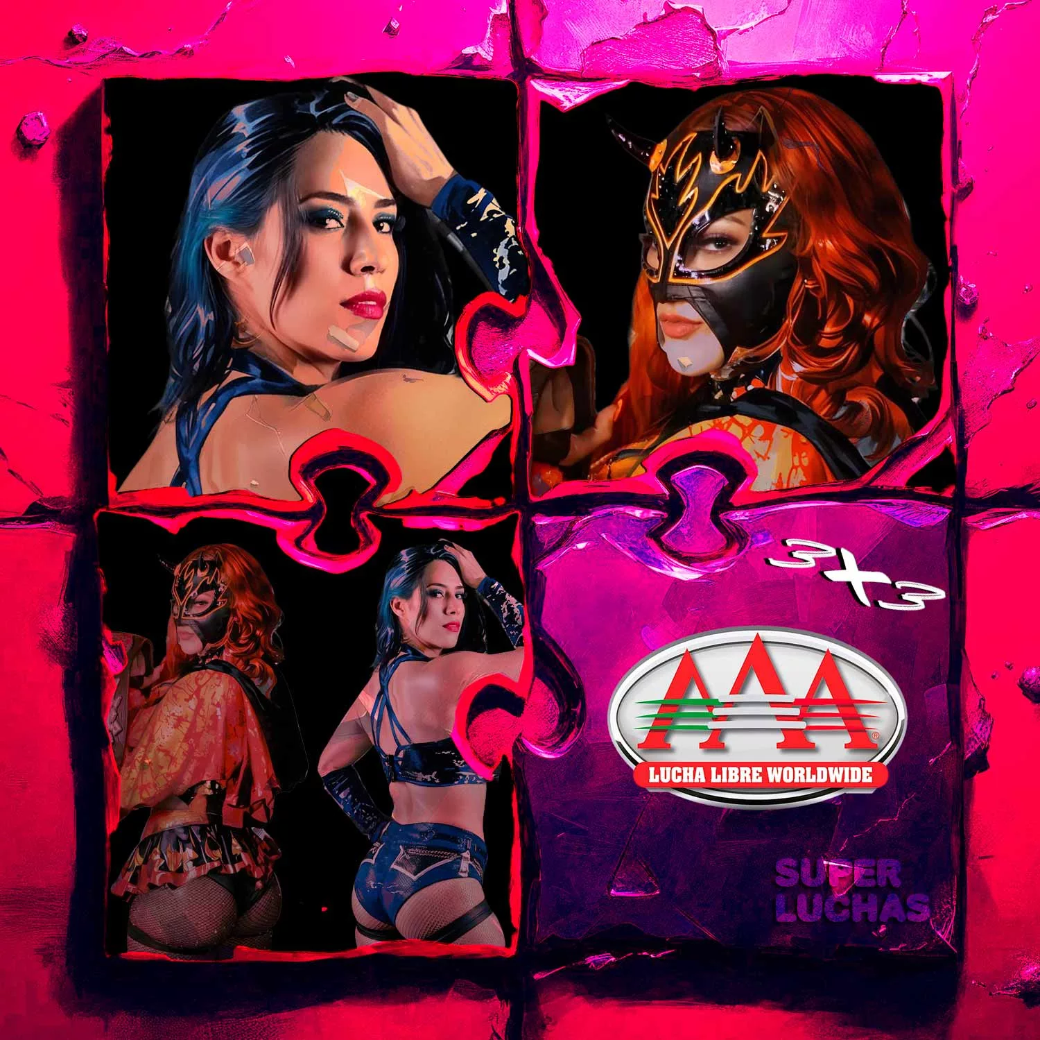 3×3: Lo mejor y lo peor de LUCHA LIBRE AAA 4 DE ABRIL 2026