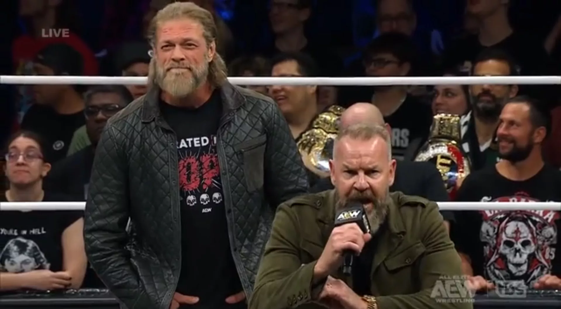 AEW Dynamite 08 04 2026 Adam Copeland Edge Christian Cage