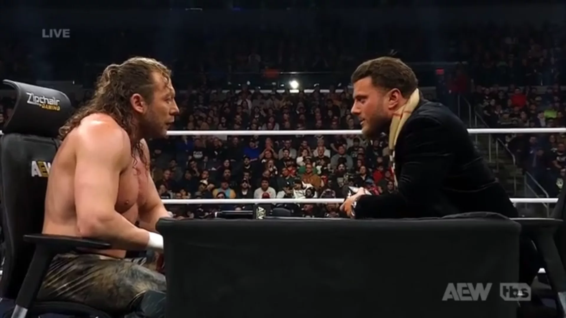 AEW Dynamite 1 4 2026 Kenny Omega MJF 2