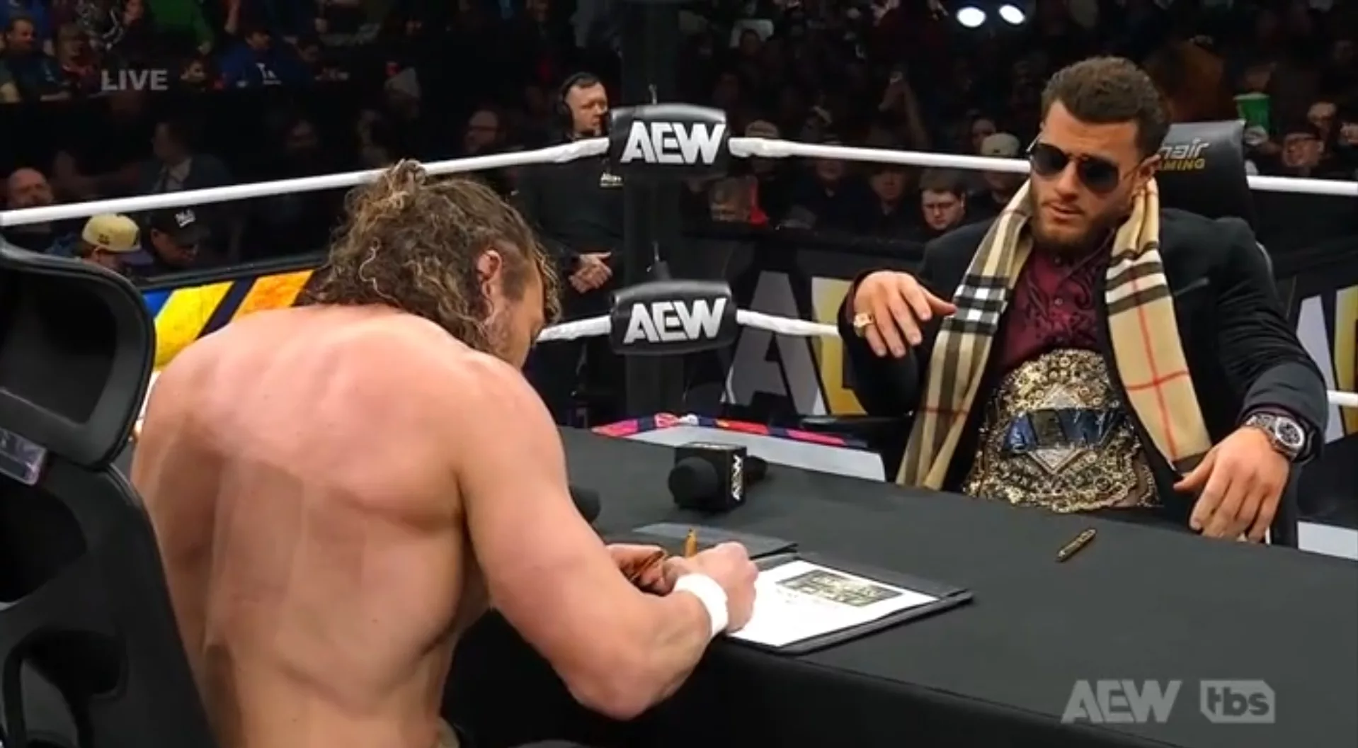 AEW Dynamite 1 4 2026 Kenny Omega MJF