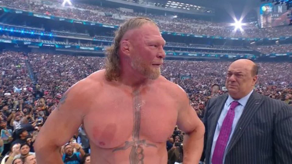 Brock Lesnar Paul Heyman WWE WrestleMania 42 2