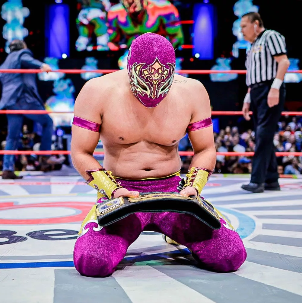 Capitán Suicida conquista el Campeonato Nacional Welter en la Arena México