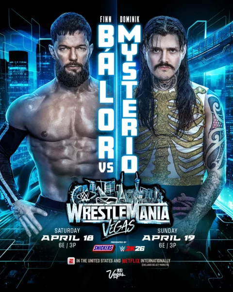 Dominik Mysterio Finn Balor WrestleMania