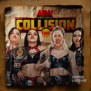 Dónde ver AEW Collision 25 de abril 2026 | Persephone y Alex Windsor vs. Thekla y Skye Blue