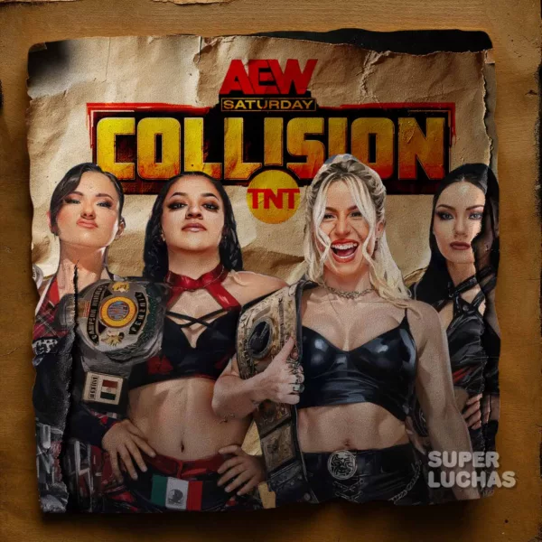 Dónde ver AEW Collision 25 de abril 2026 | Persephone y Alex Windsor vs. Thekla y Skye Blue