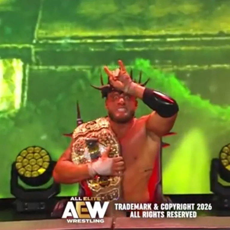 MJF Campeón Mundial de Peso Completo AEW Dynasty 2026