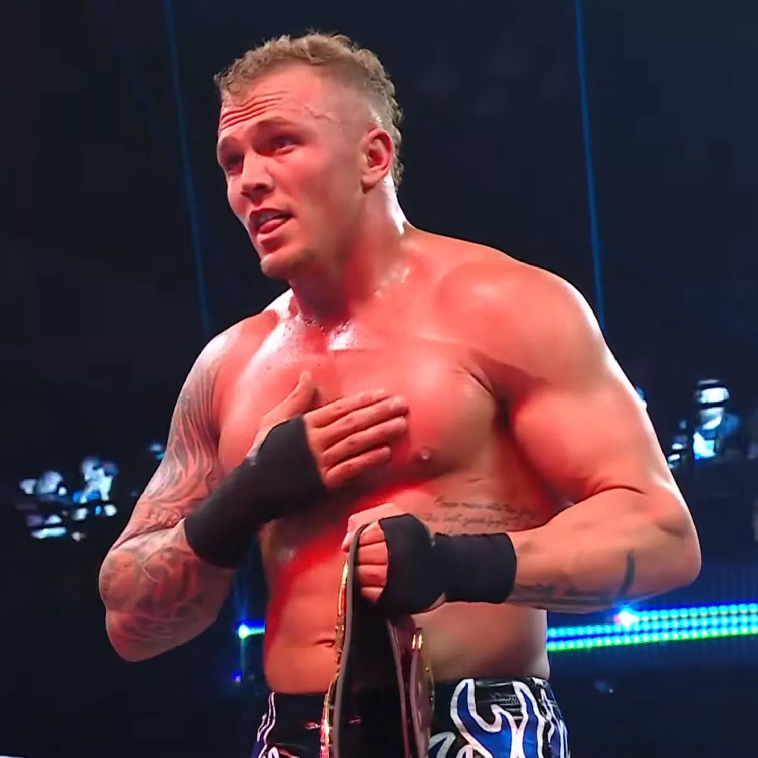 NXT Stand and Deliver: Myles Borne retuvo ante Johnny Gargano, pero fue atacado por Dion Lennox