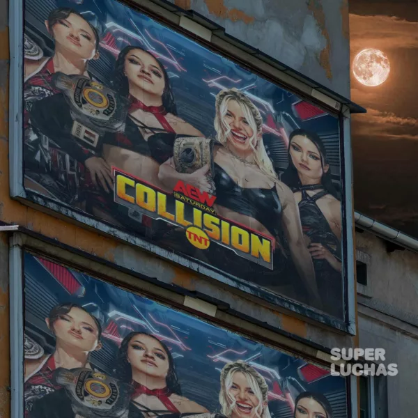 Previo AEW Collision 25 de abril 2026 | Persephone y Alex Windsor vs. Thekla y Skye Blue