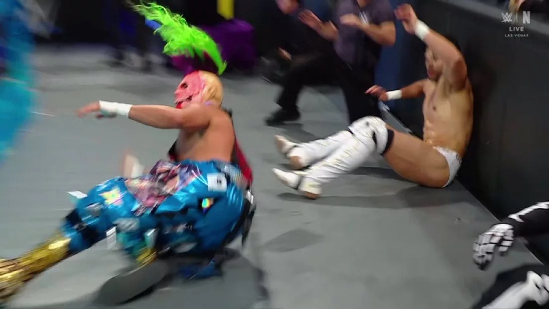 Psycho Clown y Berto en WWE SMACKDOWN 17 de abril 2026