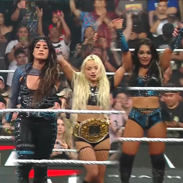 Raquel Rodríguez Liv Morgan Roxanne Pérez SÚPER LUCHAS