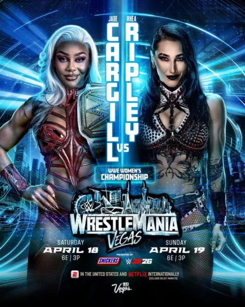 Rhea Ripley Jade Cargill WrestleManai