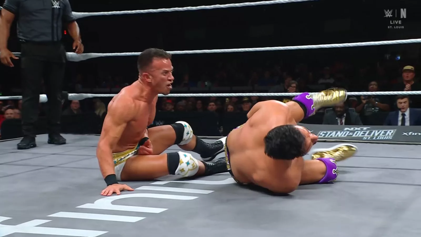 Ricky Saints y Ethan Page en NXT Stand and Deliver 2026