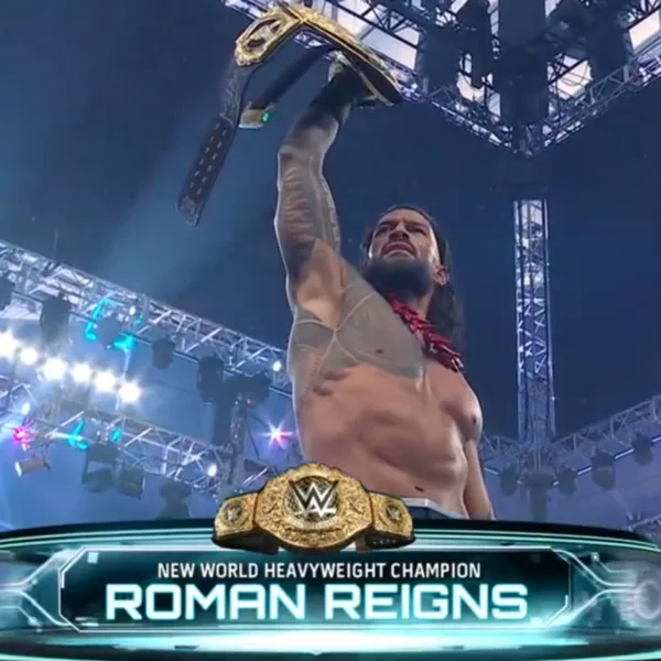 Roman Reigns Campeón Mundial de Peso Completo WWE WrestleMania 42 SÚPER LUCHAS