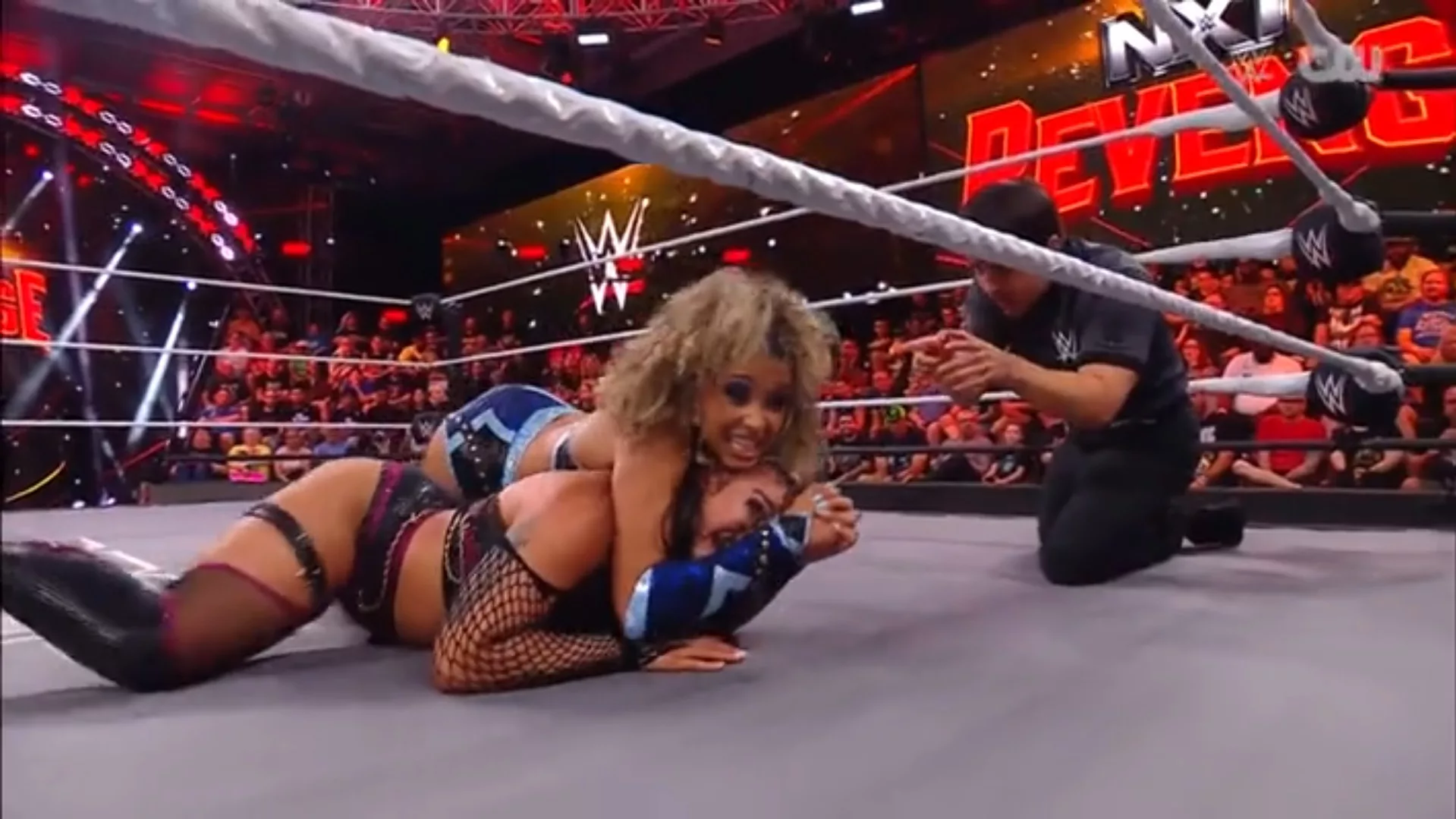 Kelani Jordan vence Jaida Parker NXT Revenge combate