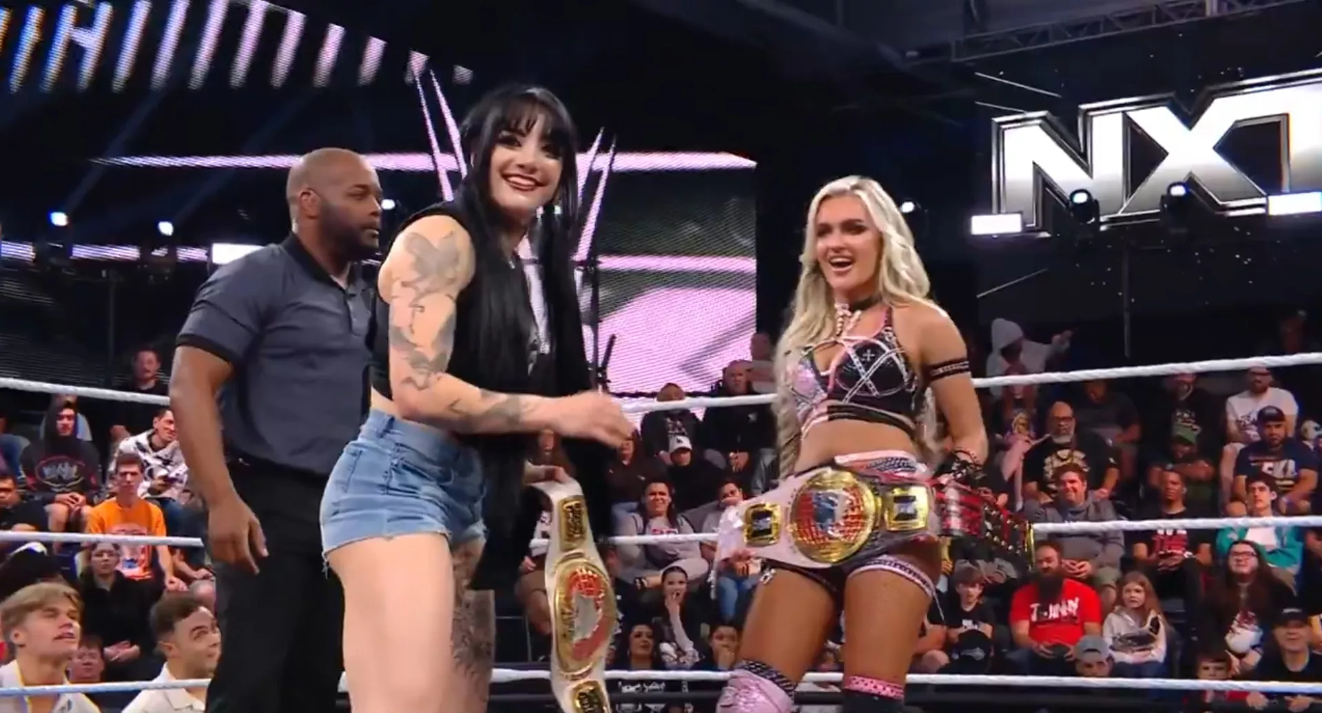 WWE NXT: Tatum Paxley y Shiloh Hill cayeron ante Blake Monroe y Jackson Drake
