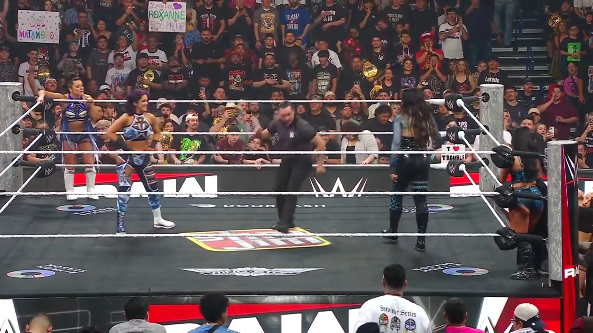 WWE Raw 27 04 2026 Lyra Valkyria Bayley Raquel Rodríguez Roxanne Pérez