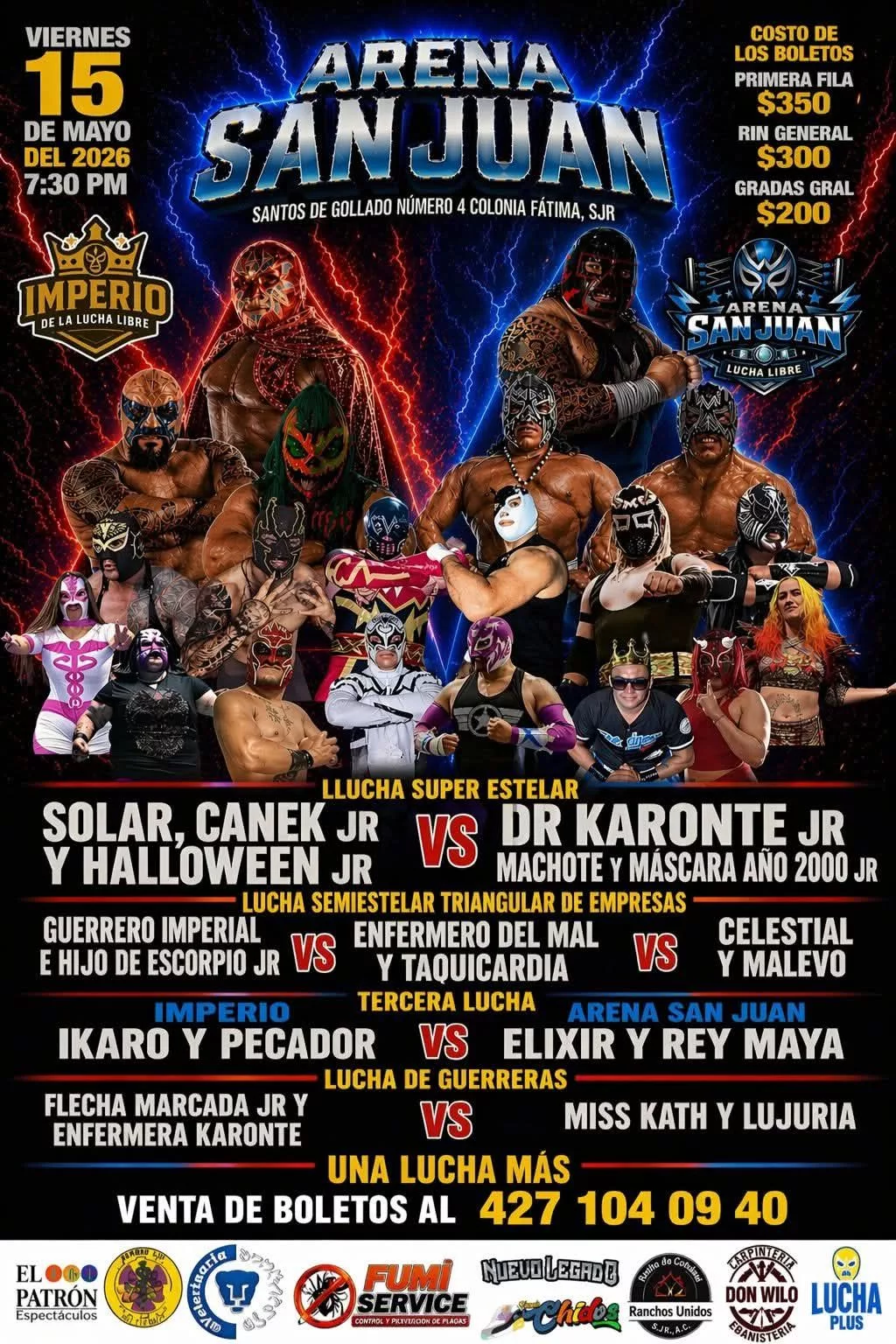 Noche de Leyendas 1 Arena San Juan
