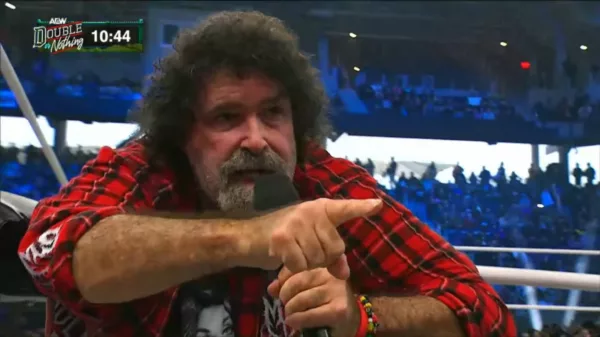 Double or Nothing Mick Foley durante AEW Double or Nothing
