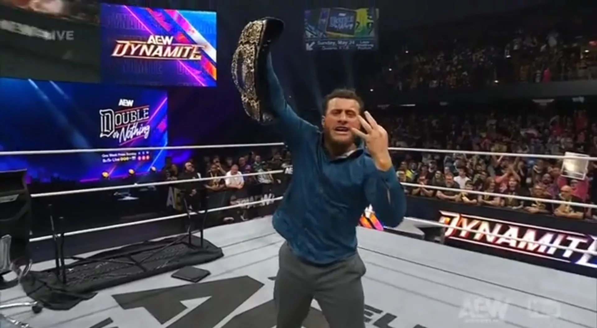 AEW Dynamite 13 mayo 2026 Campeonato Mundial de Peso Completo AEW MJF